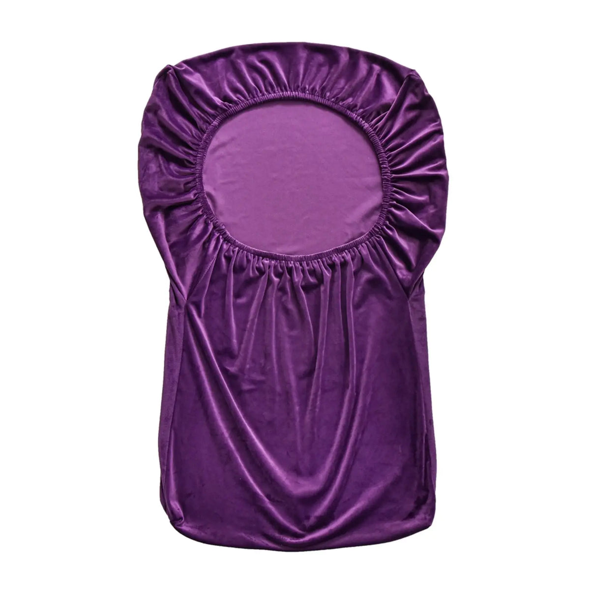 Chic Purple Wide Armless Accent Chair Cover Stretch One Pair Sofa Furniture Protector Covers Top Level Crfatop %sku%