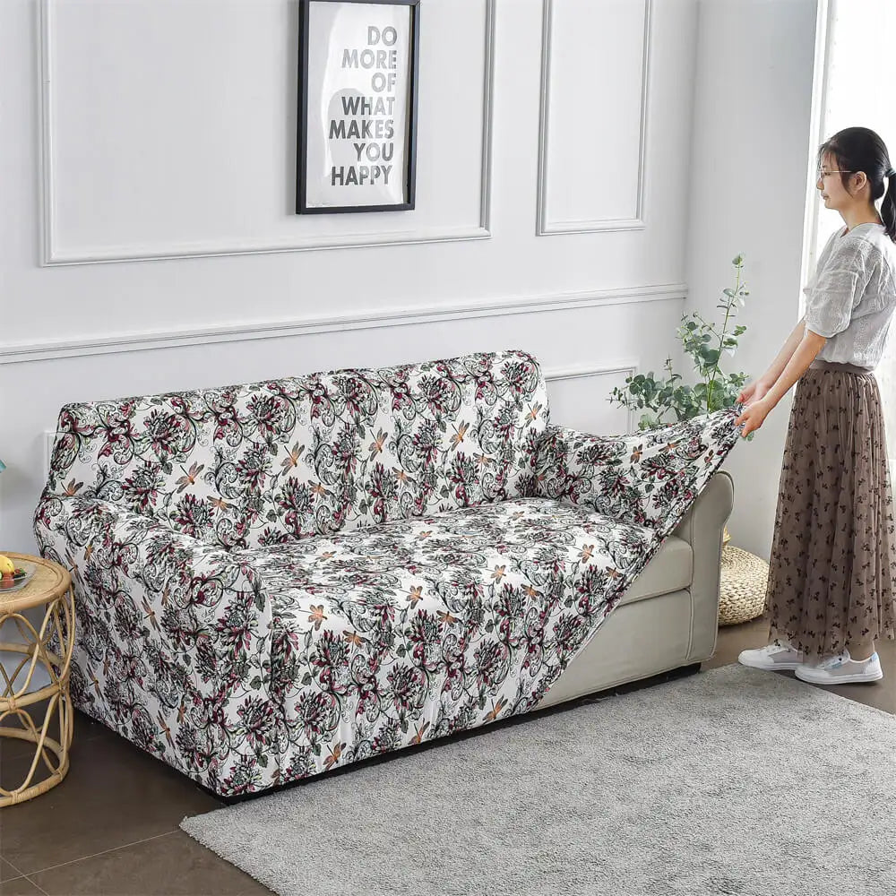 Chic Sofa Slipcover One-piece Couch Seat Cover Multi-size Available Crfatop %sku%