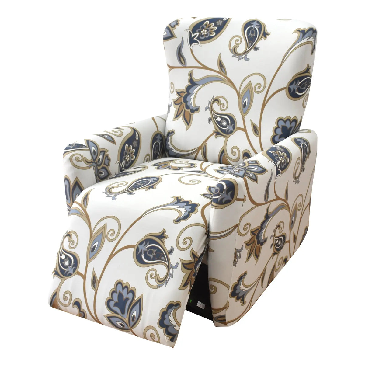 Classical Printing Recliner Cover Sofa Cover Including Include 1 Backrest Cover, 1 Seat Cover, 2 Armrest Cover Crfatop %sku%