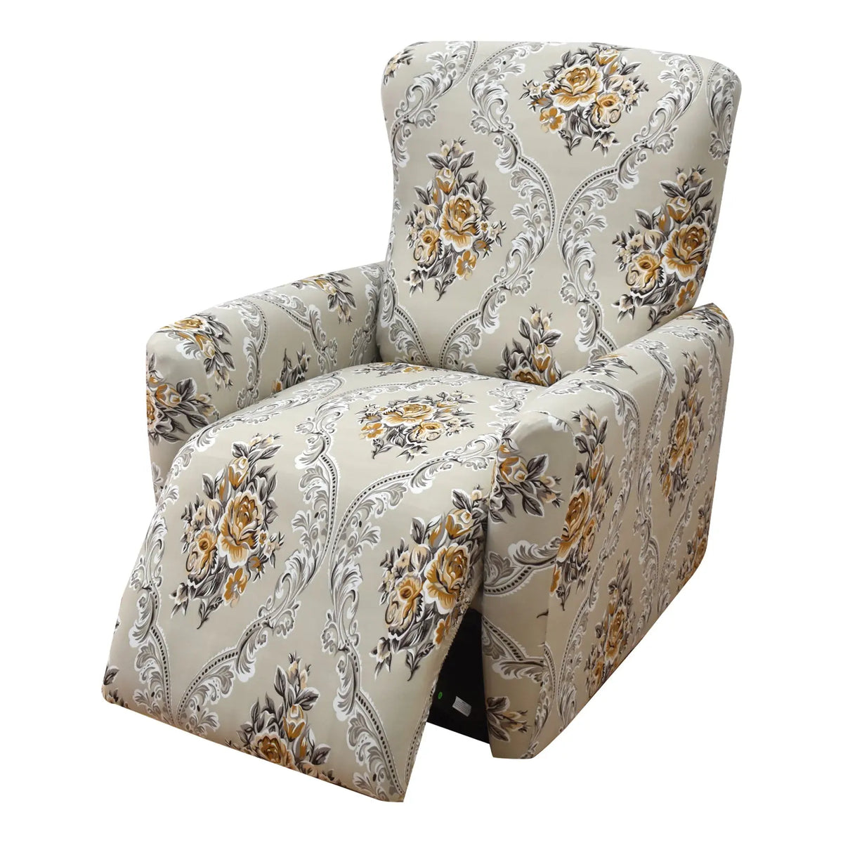 Classical Printing Recliner Cover Sofa Cover Including Include 1 Backrest Cover, 1 Seat Cover, 2 Armrest Cover Crfatop %sku%
