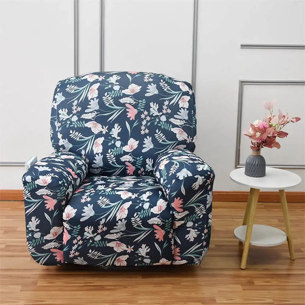 Cute Recliner Slipcover Stretch 4-piece Lazy Boy Sofa Cover One Seater Cover Crfatop %sku%