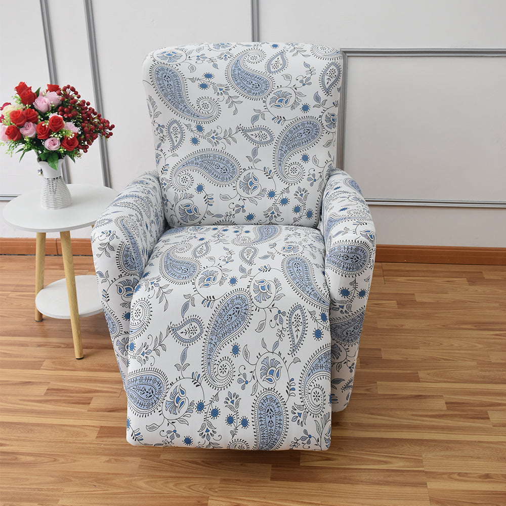 Classical Printing Recliner Slipcover Sofa Cover Including Include 1 Backrest Cover, 1 Seat Cover, 2 Armrest Cover Crfatop %sku%