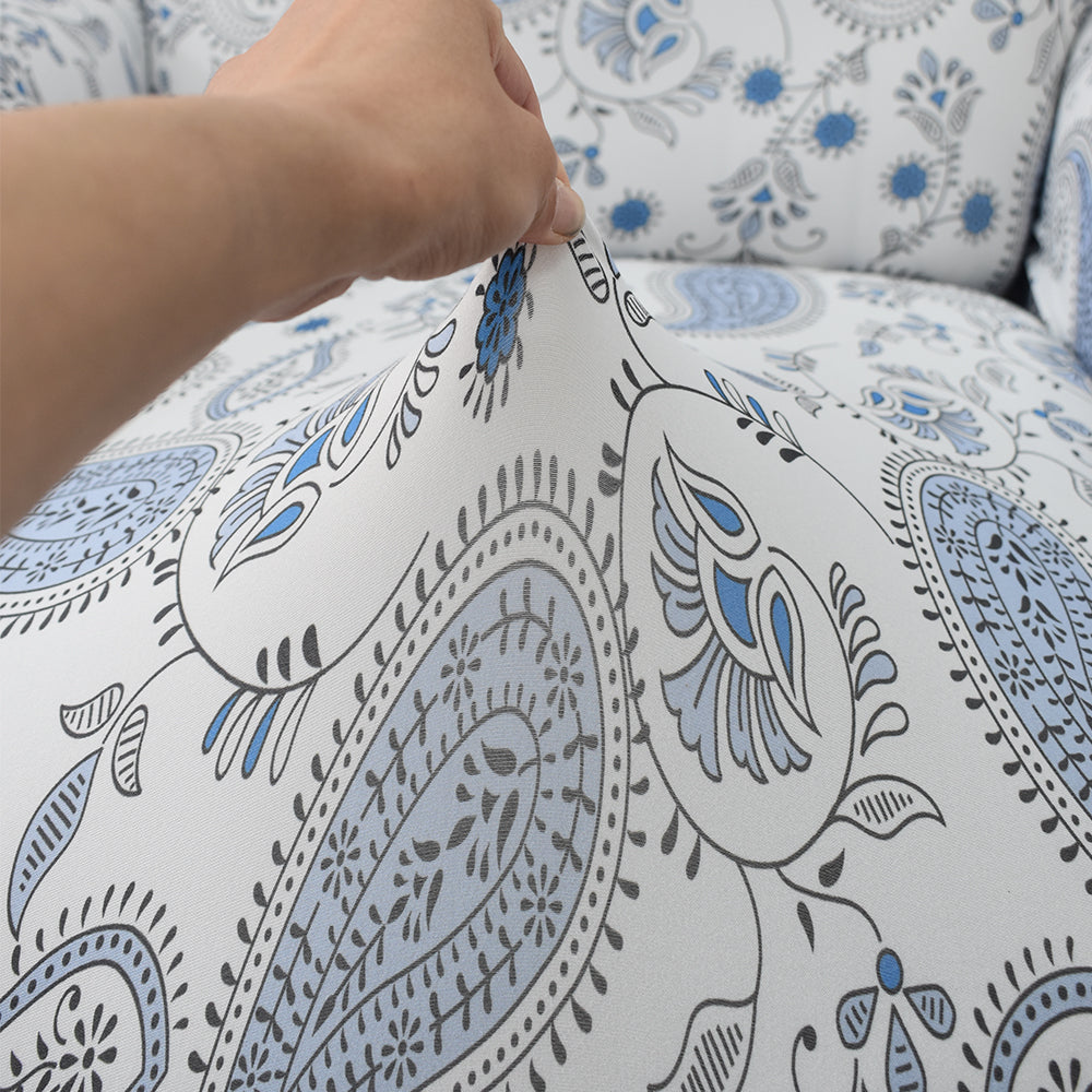 Classical Printing Recliner Slipcover Sofa Cover Including Include 1 Backrest Cover, 1 Seat Cover, 2 Armrest Cover Crfatop %sku%