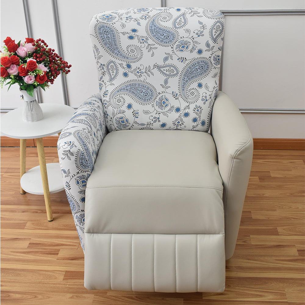Classical Printing Recliner Slipcover Sofa Cover Including Include 1 Backrest Cover, 1 Seat Cover, 2 Armrest Cover Crfatop %sku%