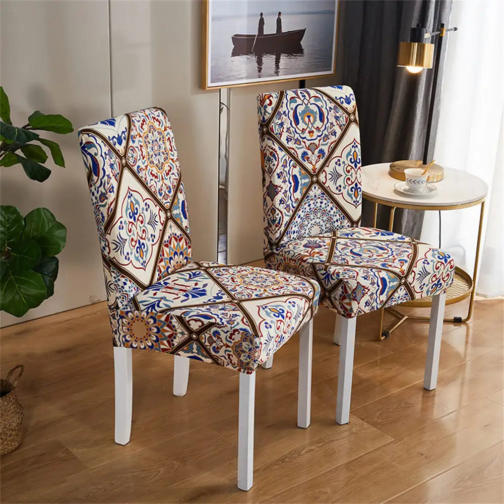 Dining Chair Slipcover One Size Chair Cover 2 Pcs Crfatop %sku%