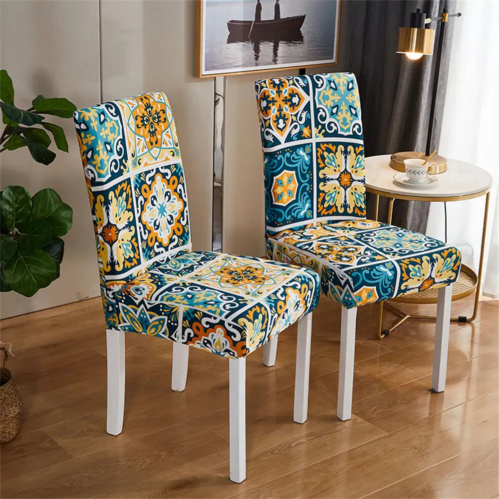 Dining Chair Slipcover One Size Chair Cover 2 Pcs Crfatop %sku%