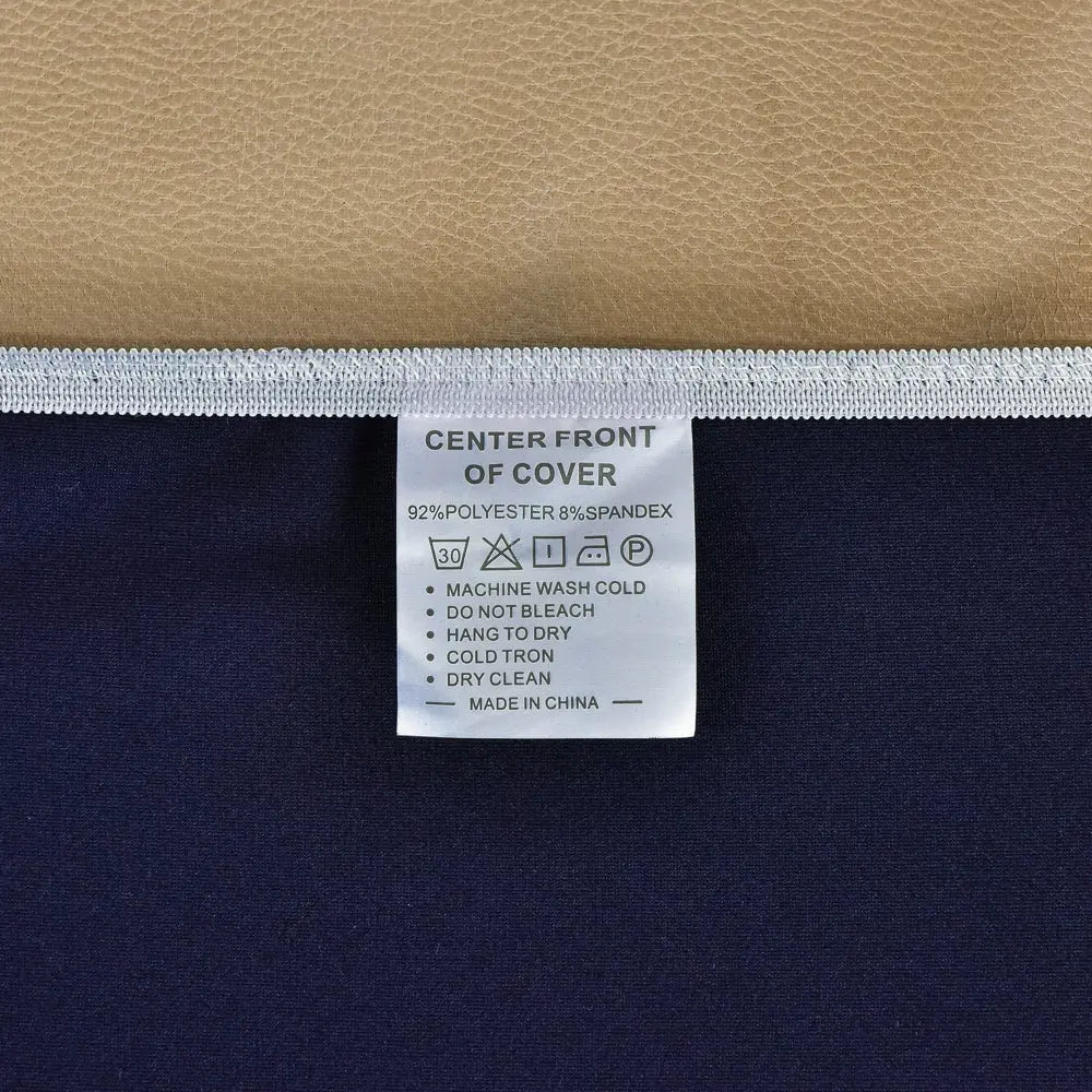 Durable Solid Color Sofa Cover cover for Leather Recliner Soft Water Repellent Recliner Chair Slipcovers Crfatop %sku%