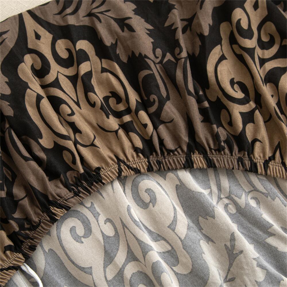 Stretch Printing Futon Cover Floral Armless Sofa Slipcover Folding Sofa Bed Cover Crfatop %sku%