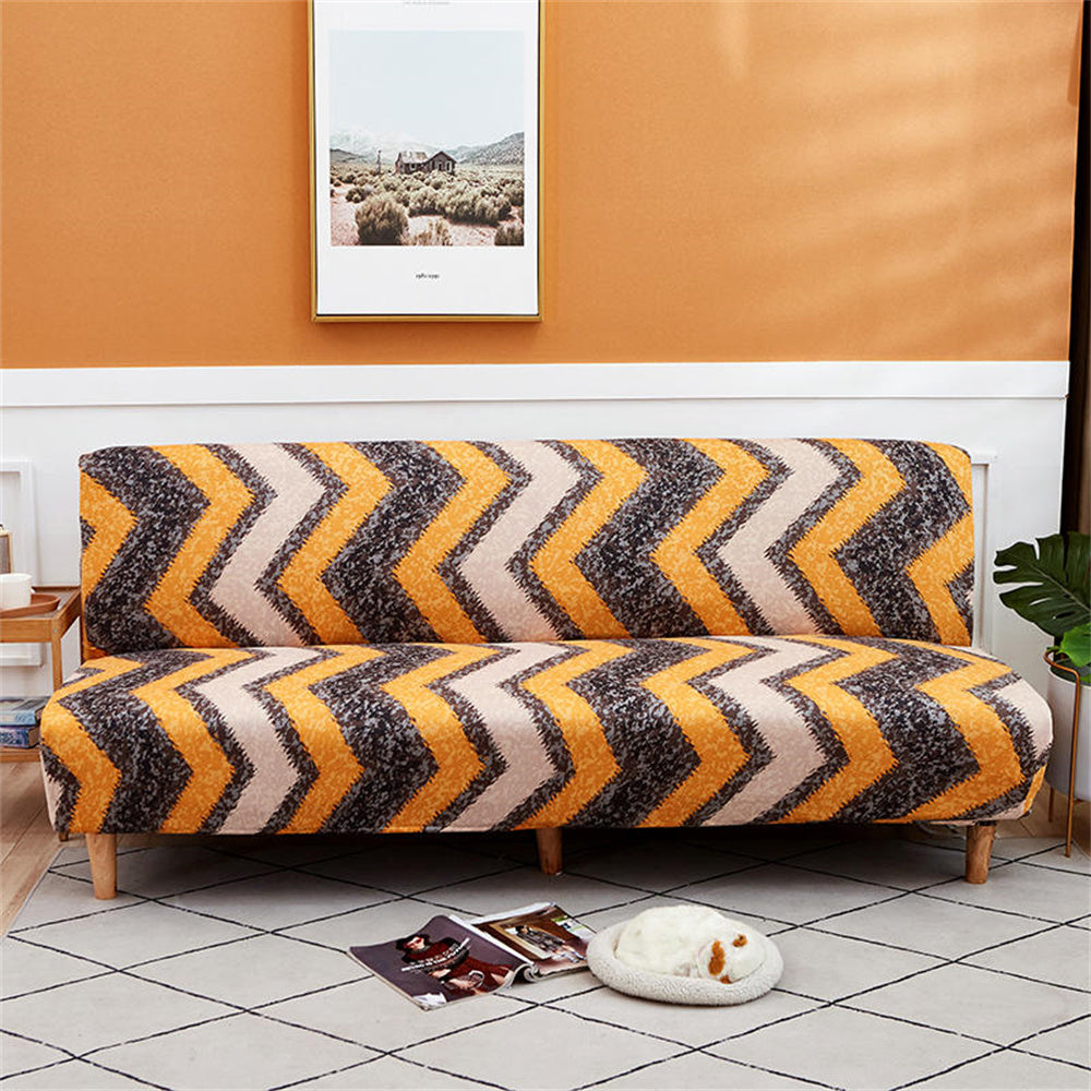 Folding Sofa Bed Cover Floral Futon Slipcover All-Inclusive Furniture Protector Crfatop %sku%