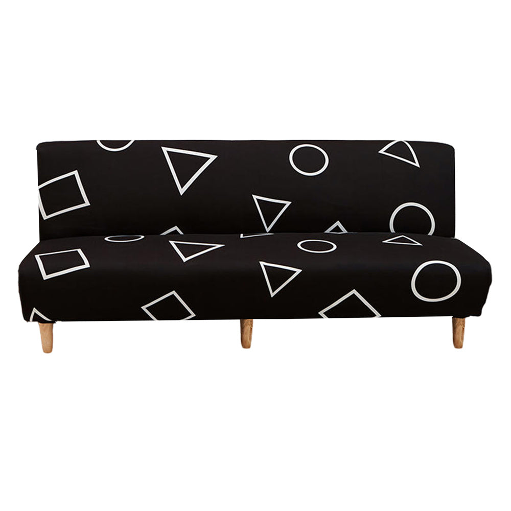 Folding Sofa Bed Cover Floral Futon Slipcover All-Inclusive Furniture Protector Crfatop %sku%