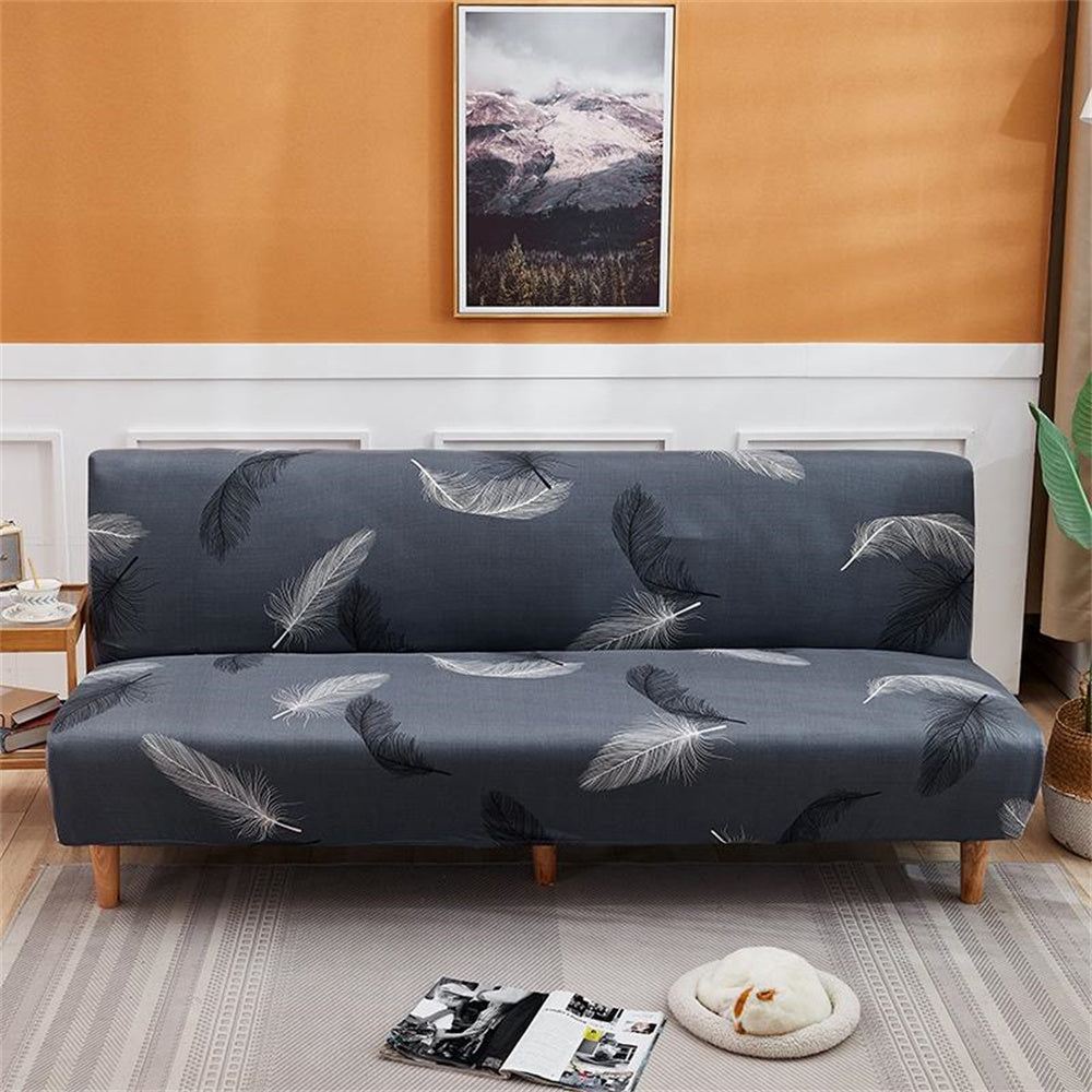 Folding Sofa Bed Cover Floral Futon Slipcover All-Inclusive Furniture Protector Crfatop %sku%
