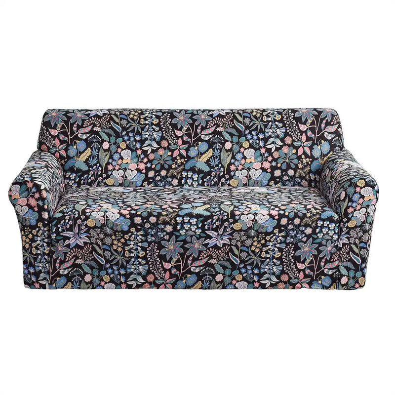 Floral Design Sofa Cover Slipcover for Loveseat /3 Cushion Couch Top Level Crfatop %sku%