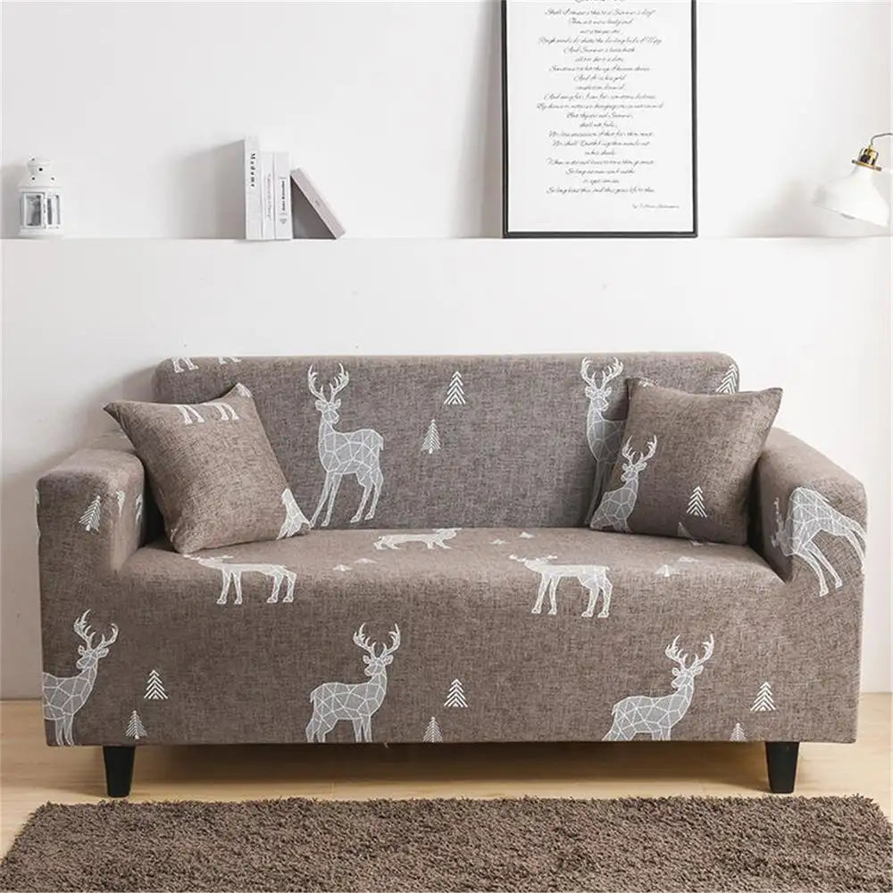 Floral Loveseat Cover Stretch Sofa Slipcover Waterproof Couch Cover Crfatop %sku%