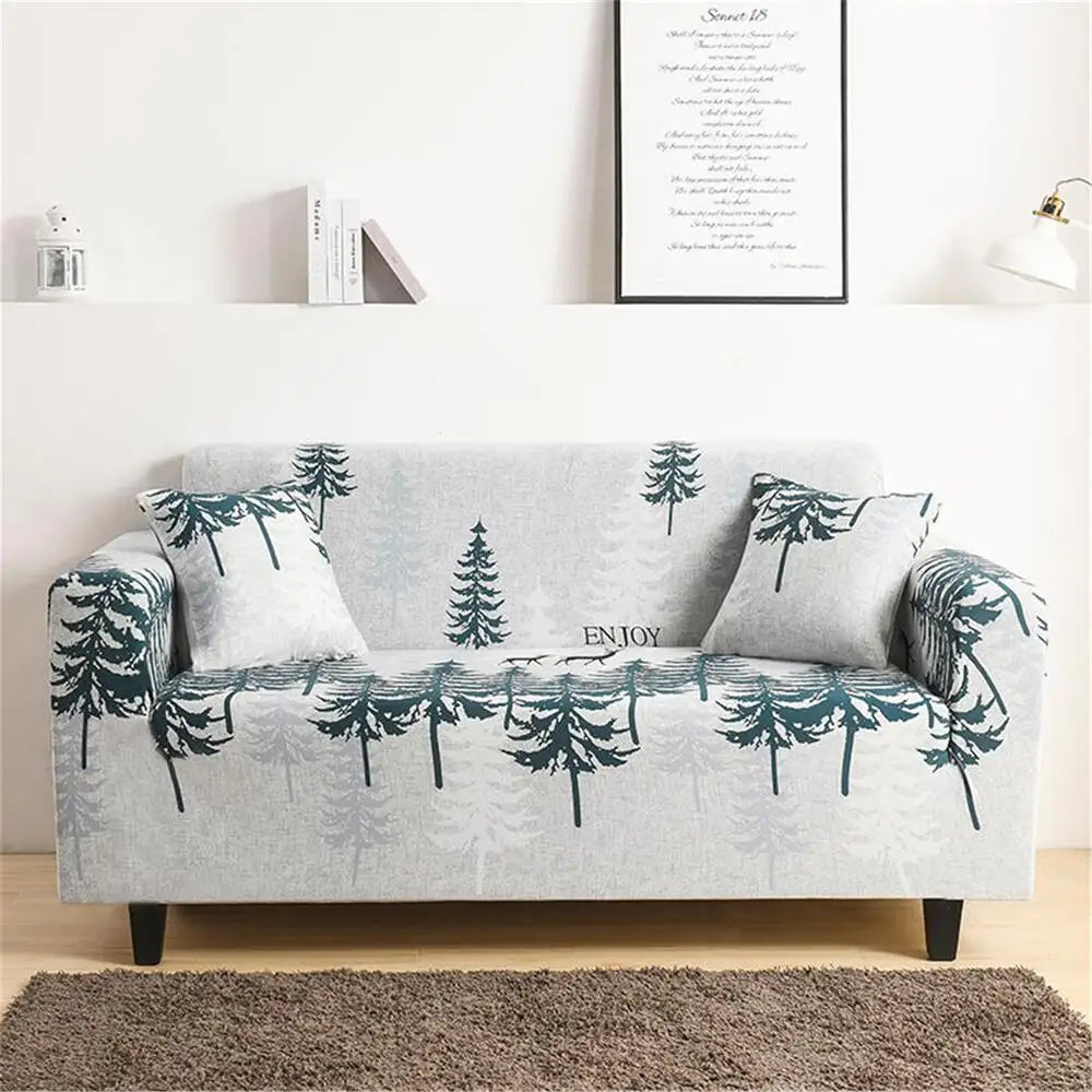 Floral Loveseat Cover Stretch Sofa Slipcover Waterproof Couch Cover Crfatop %sku%