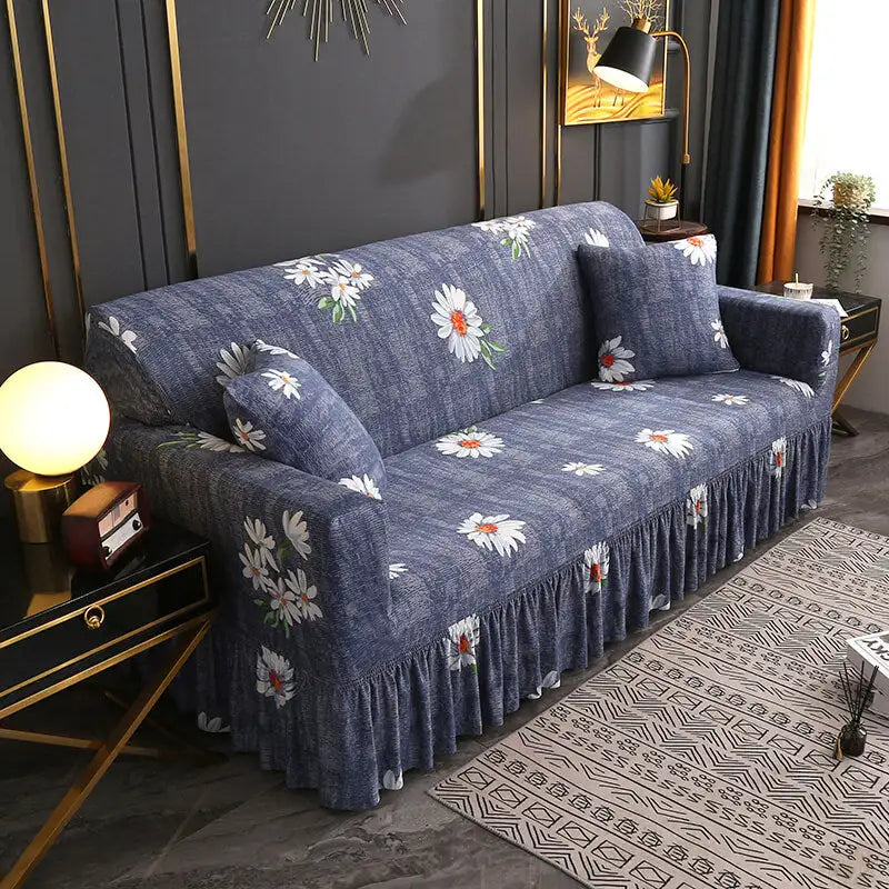 Stretch Sofa Cover Printed Couch Covers Armchair Slipcovers For
