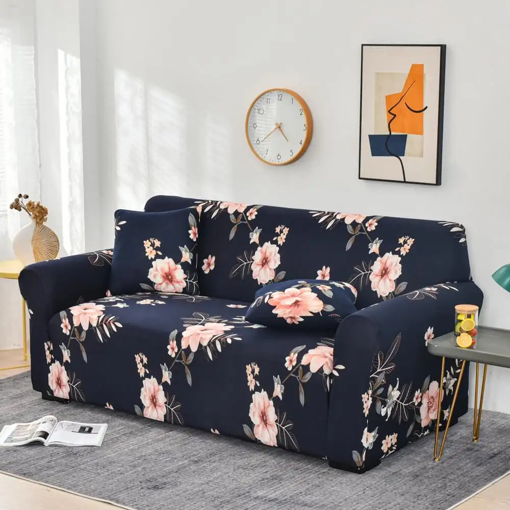 Floral Sofaprint Couch Slipcover Stretch Country Style Sofa