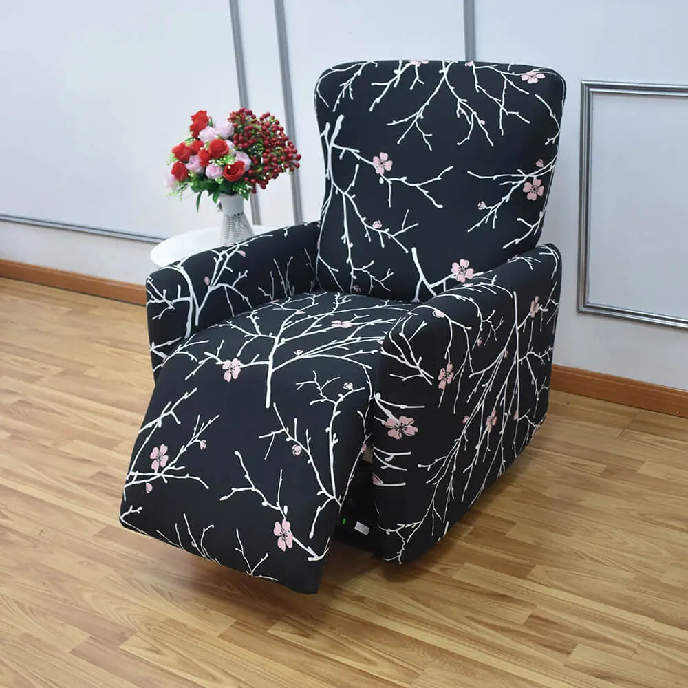 Graffiti Printing Sofaprint Recliner Sofa Cover 4-Piece Stretch Fit Couch Slipcover Crfatop %sku%