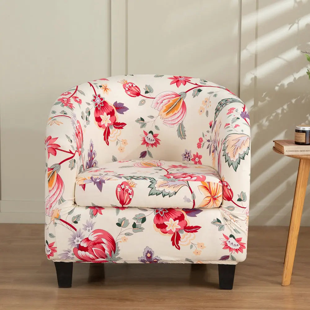 High Quality Stretch Tub Chair Cover Removable & Washable Club Slipcover Furniture Protector for Living Room Crfatop %sku%