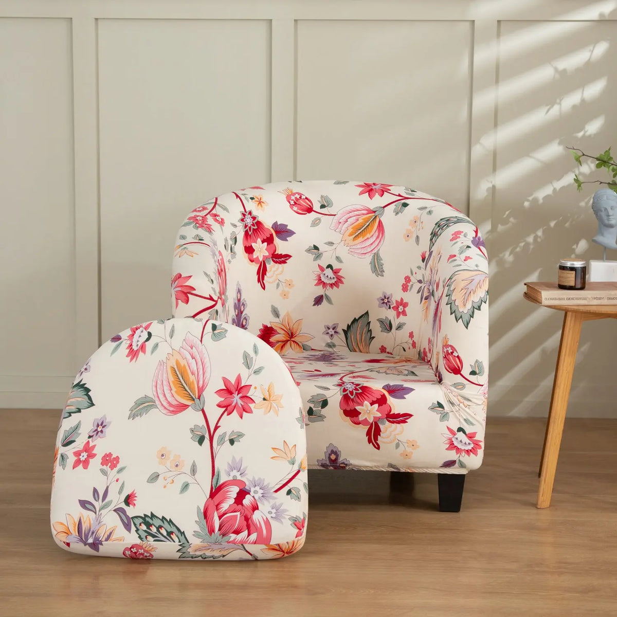 High Quality Stretch Tub Chair Cover Removable & Washable Club Slipcover Furniture Protector for Living Room Crfatop %sku%