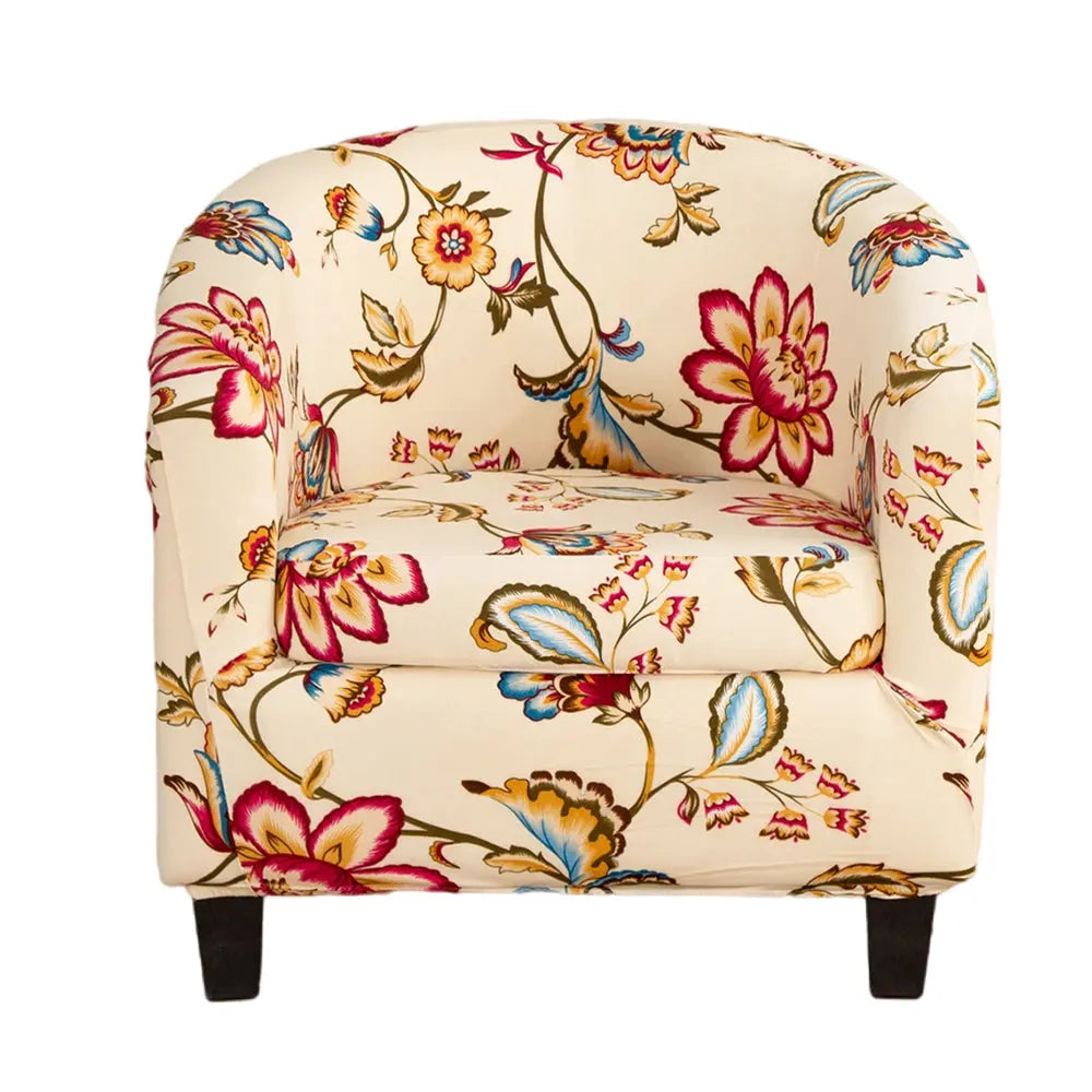 High Quality Stretch Tub Chair Cover Removable & Washable Club Slipcover Furniture Protector for Living Room Crfatop %sku%