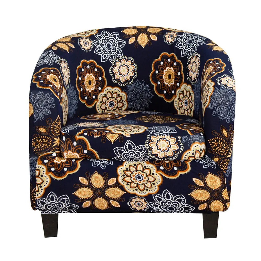 High Quality Stretch Tub Chair Cover Removable & Washable Club Slipcover Furniture Protector for Living Room Crfatop %sku%