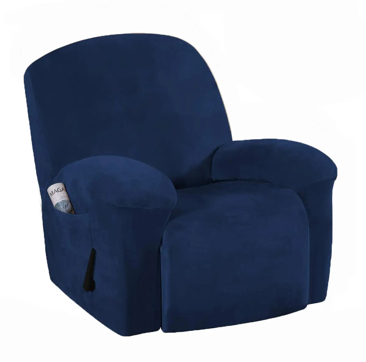 High Stretch Velvet Multi-Piece Recliner Sofa Cover Crfatop %sku%