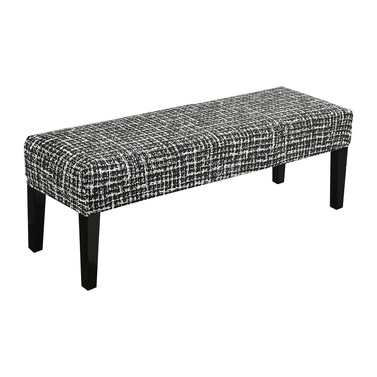 Knited Dining Bench Covers Easy to Clean Stretch Stylish Furniture Protector Slipcover Crfatop %sku%