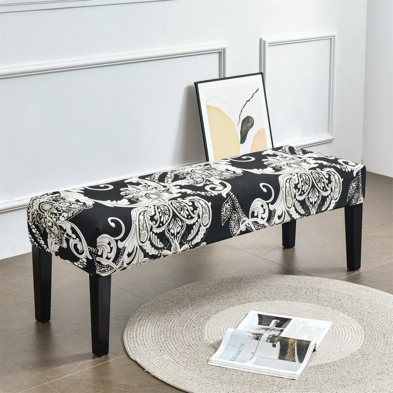 Bench sales seat slipcover