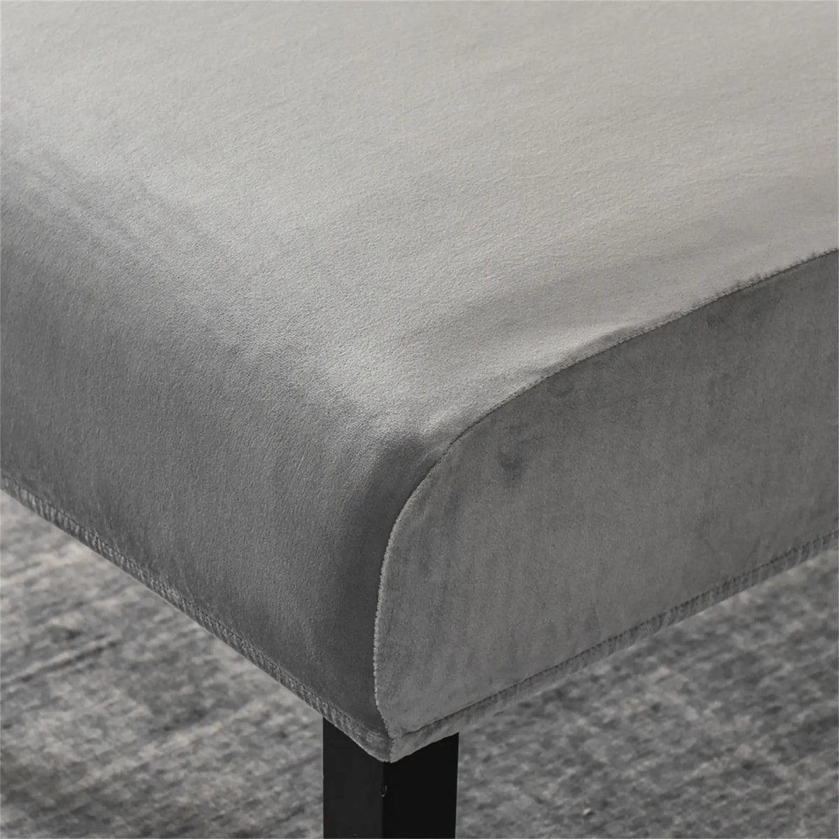 Oversized Grey Accent Aemless Chair Removable Water-Repellent Chair Covers Crfatop %sku%
