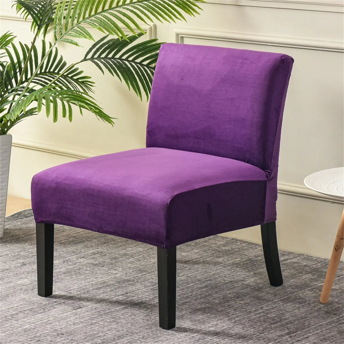 Oversized Grey Accent Aemless Chair Removable Water-Repellent Chair Covers Crfatop %sku%