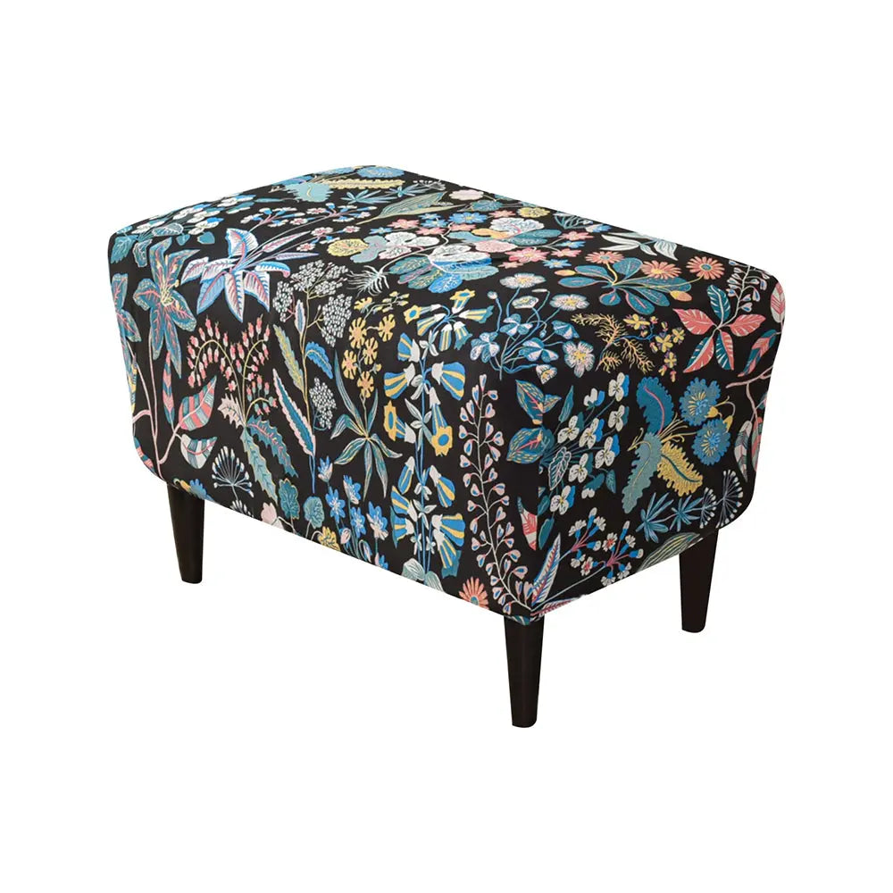 Oversized Ottoman Slipcovers Removable Elastic Rectangle Footstool Protector Top Level Crfatop %sku%