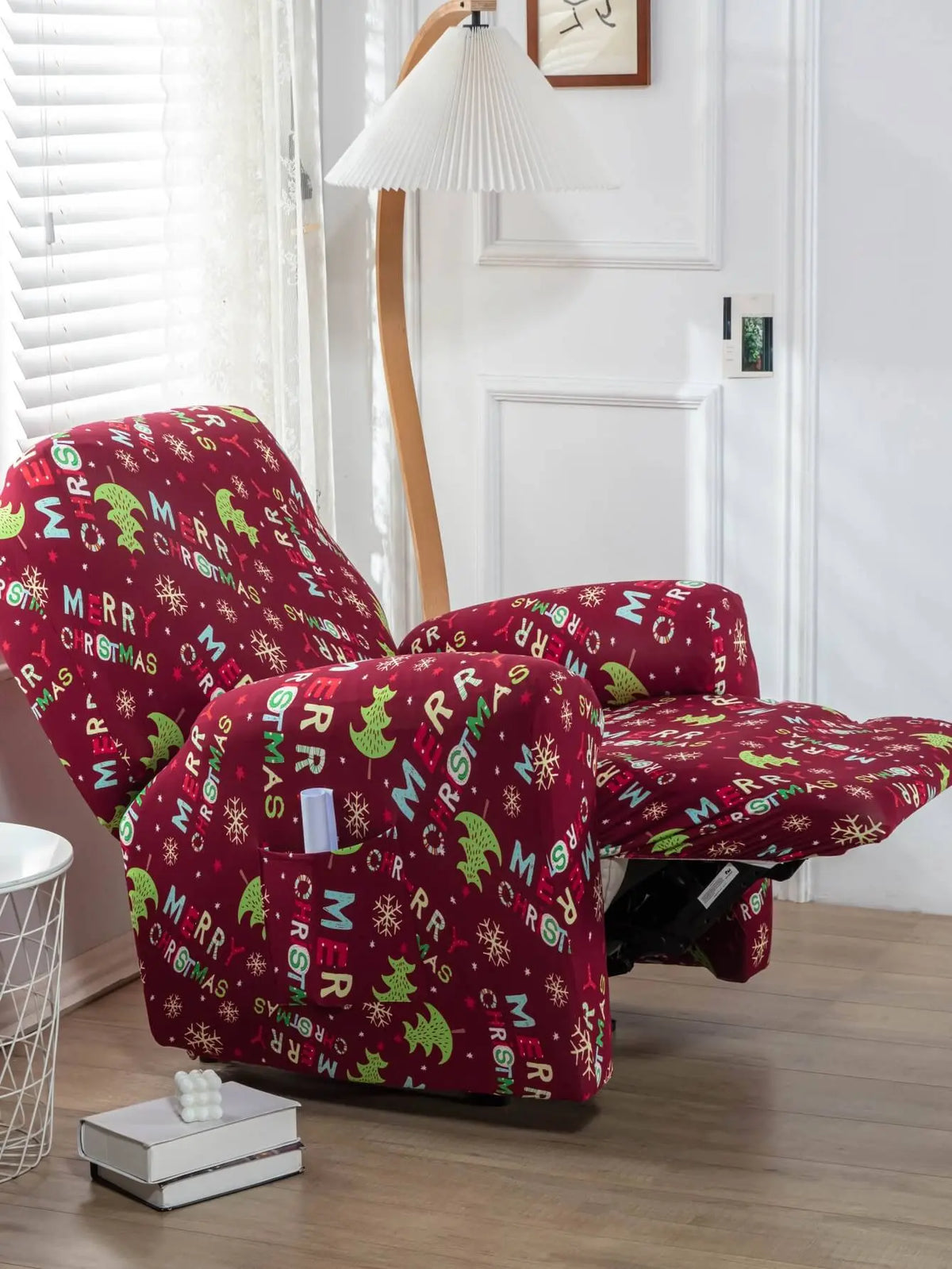 Printed Christmas Recliner Slipcovers Recliner Lazy Boy Slipcover Crfatop %sku%