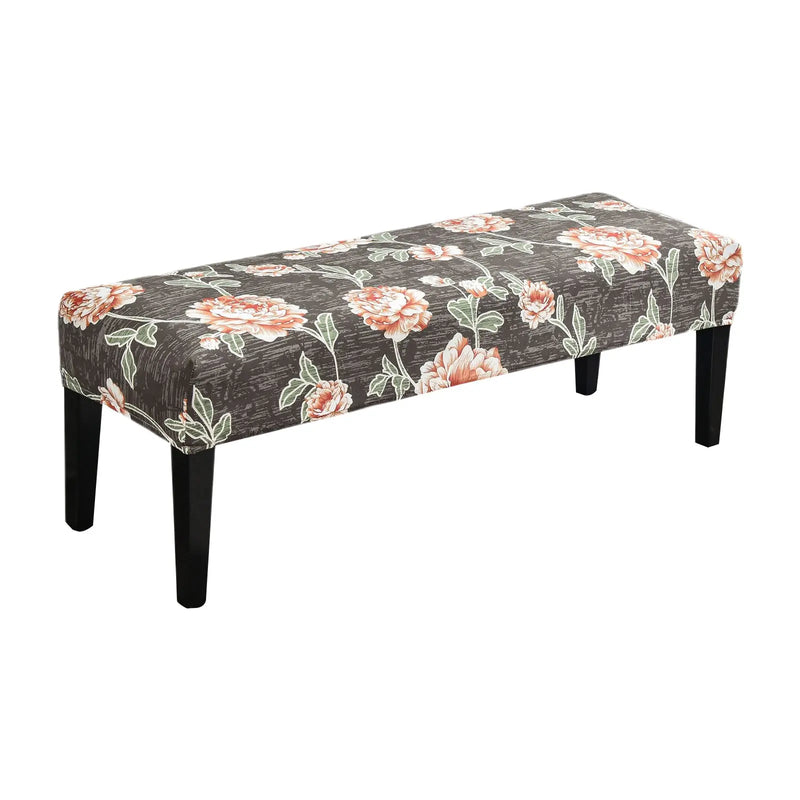 Printed Dining Bench Cover Seat Cushion Slipcovers Stretch Upholstered Bench Slipcover Eco-Ancheng %sku%