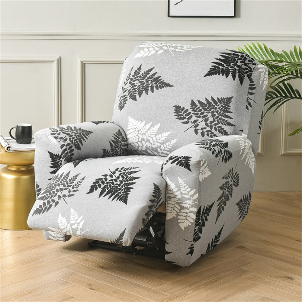 Washable Recliner Slipcover 4 Pieces Sofa Couch Cover Stretch Lazy Boy Furniture Protector Crfatop %sku%