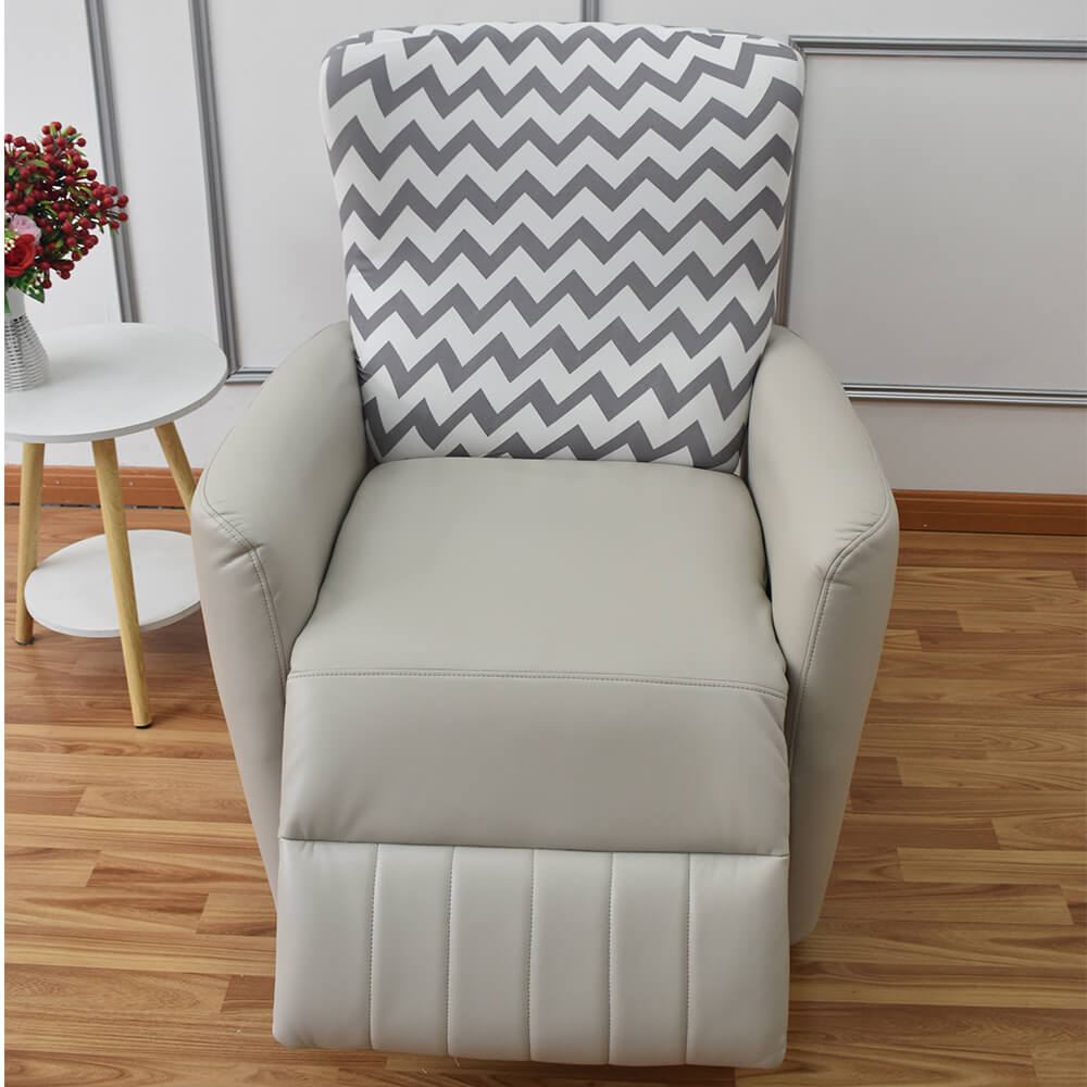 Home Style Slipcovers for Recliner Casual Striped Floral Armchair Cover 1 Seat Recliner Cover Crfatop %sku%