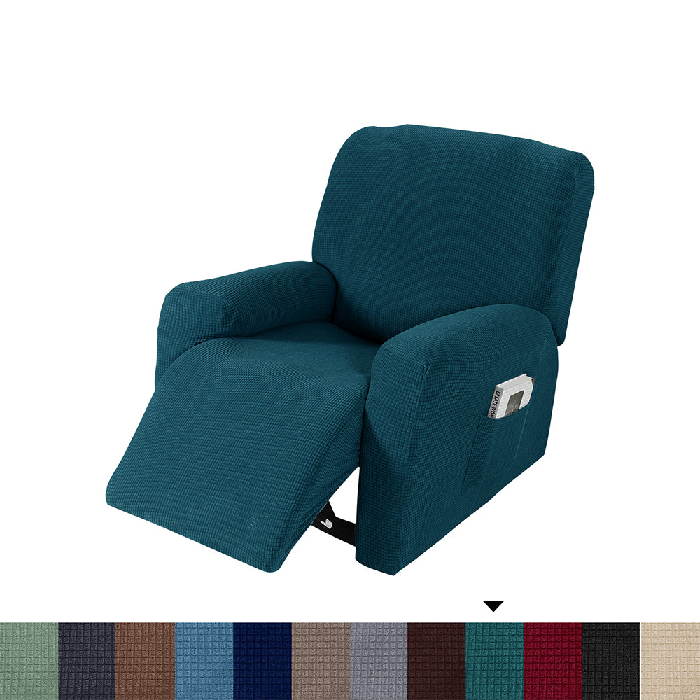 Ultra Sofa Recliner Slipcover 4 Pieces T-cushion Sofa Cover Washable Furniture Protector Crfatop %sku%