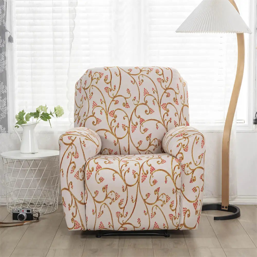 Sanctuary Box Cushion Large Soft Durable Jersey Recliner Slipcover – Red -  Bargains and Buyouts