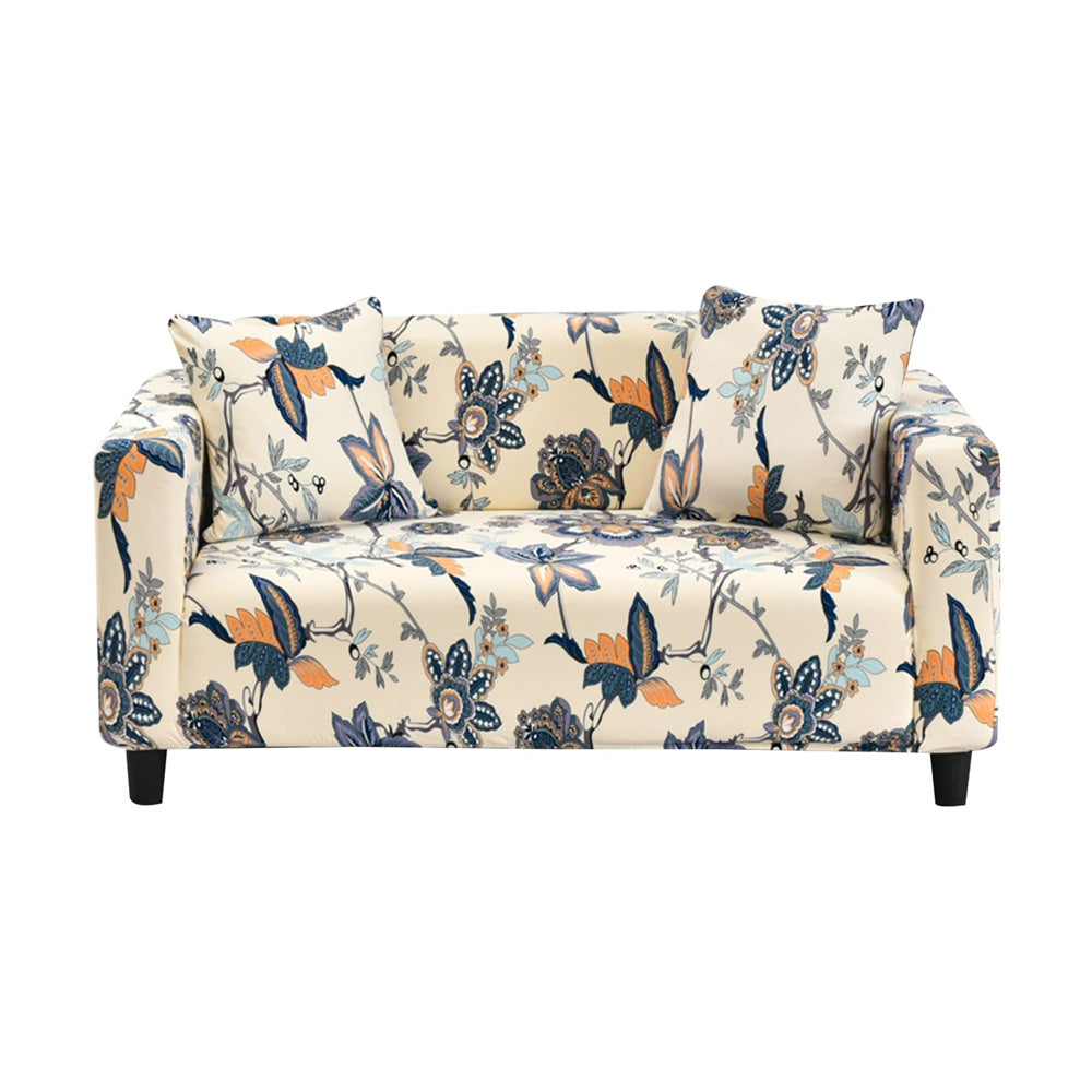 Floral Couch Cover Streth One-piece Sofaprint Slipcover Armchair Slipcover Crfatop %sku%