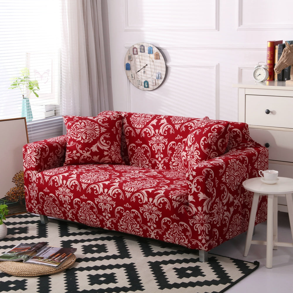 Stretch  Printed Sofa Cover Washable 1 Piece Couch Slipcover for Different Sizes Crfatop %sku%