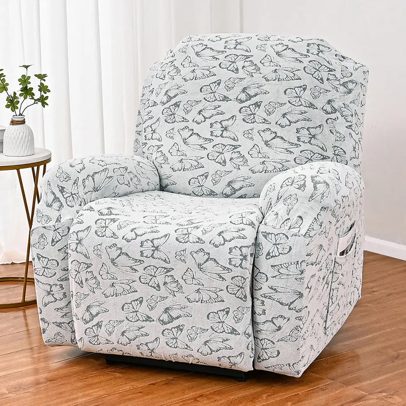 Soft Recliner Chair Slipcover Jacquard Fabric Lazy Boy Sofa Slipcover Crfatop %sku%