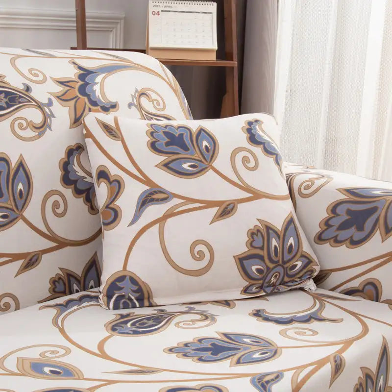 Stretch Sofa Cover Universal One-piece Anti Slip Couch Cover for 1 Cushion Couch Sofa Slipcover Crfatop %sku%