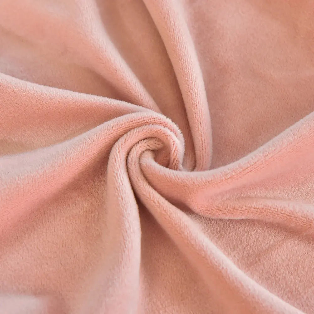 Stretch Velvet Recliner Couch Cover 4-Piece Pink Recliner Chair Couch Cover RC0013 Crfatop %sku%