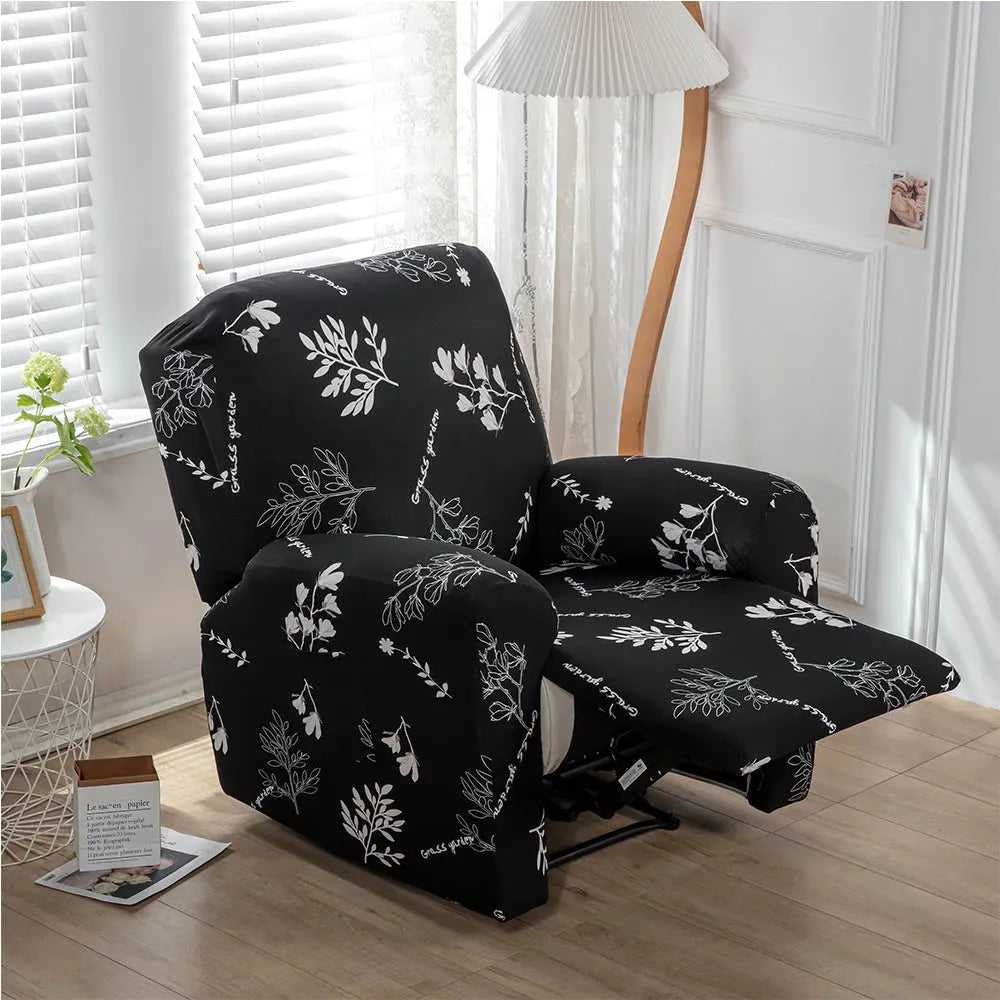 Stretchy Sofa Recliner Slip Covers Soft Seat Cover for Armchair Elastic Couch Protector With Side Pockets Crfatop %sku%