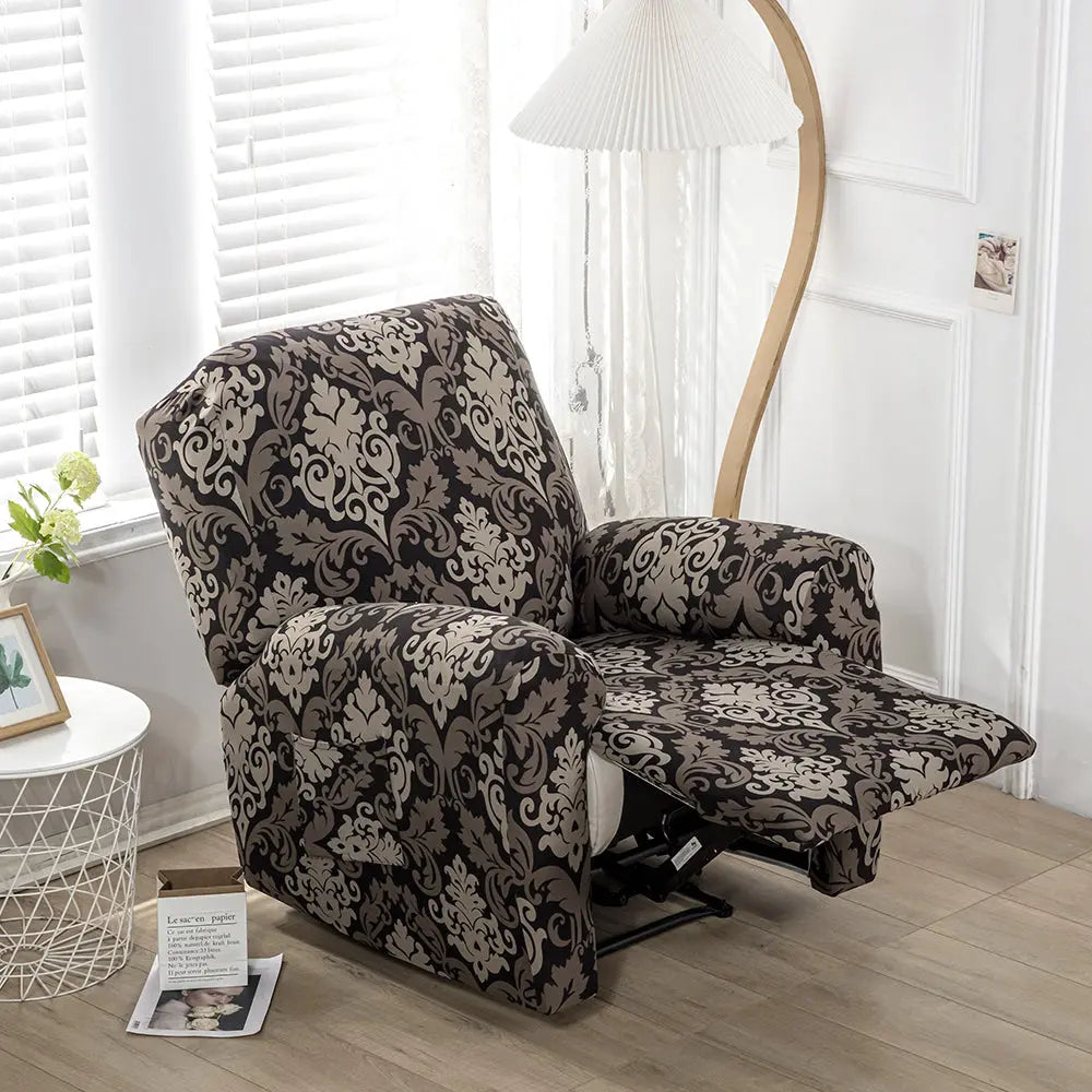 Stretchy Sofa Recliner Slip Covers Soft Seat Cover for Armchair Elastic Couch Protector With Side Pockets Crfatop %sku%