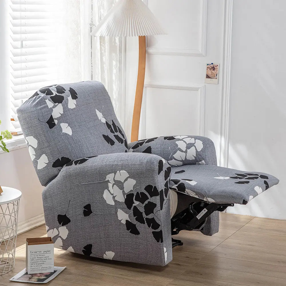 Stretchy Sofa Recliner Slip Covers Soft Seat Cover for Armchair Elastic Couch Protector With Side Pockets Crfatop %sku%