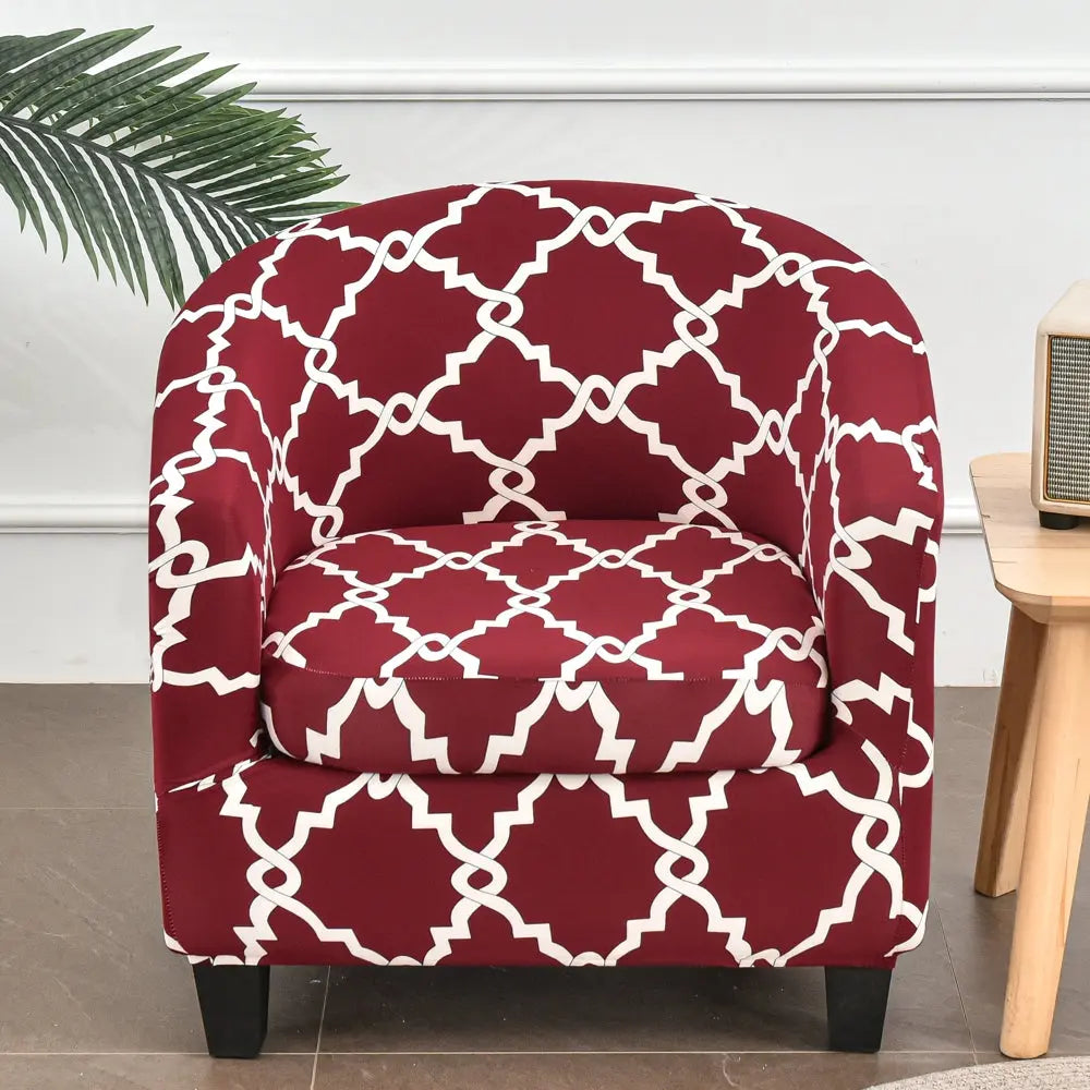 Check tub top chair