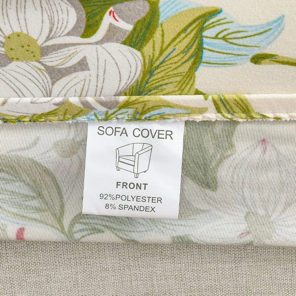 Trendy Printed Club Chair Slipcovers Spandex Tub Cushion Armchair Cover Top Level Crfatop %sku%