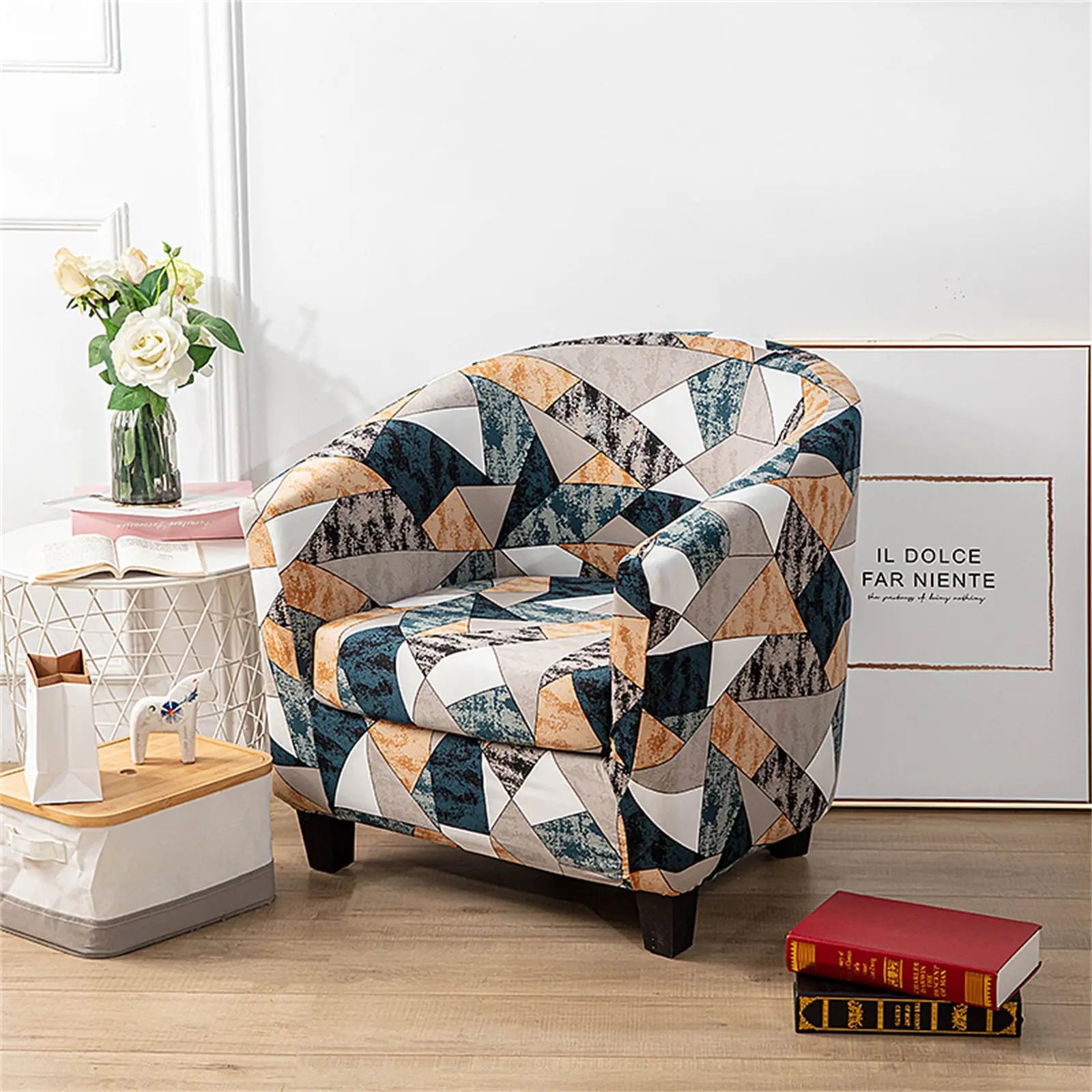 Club chair slipcover discount