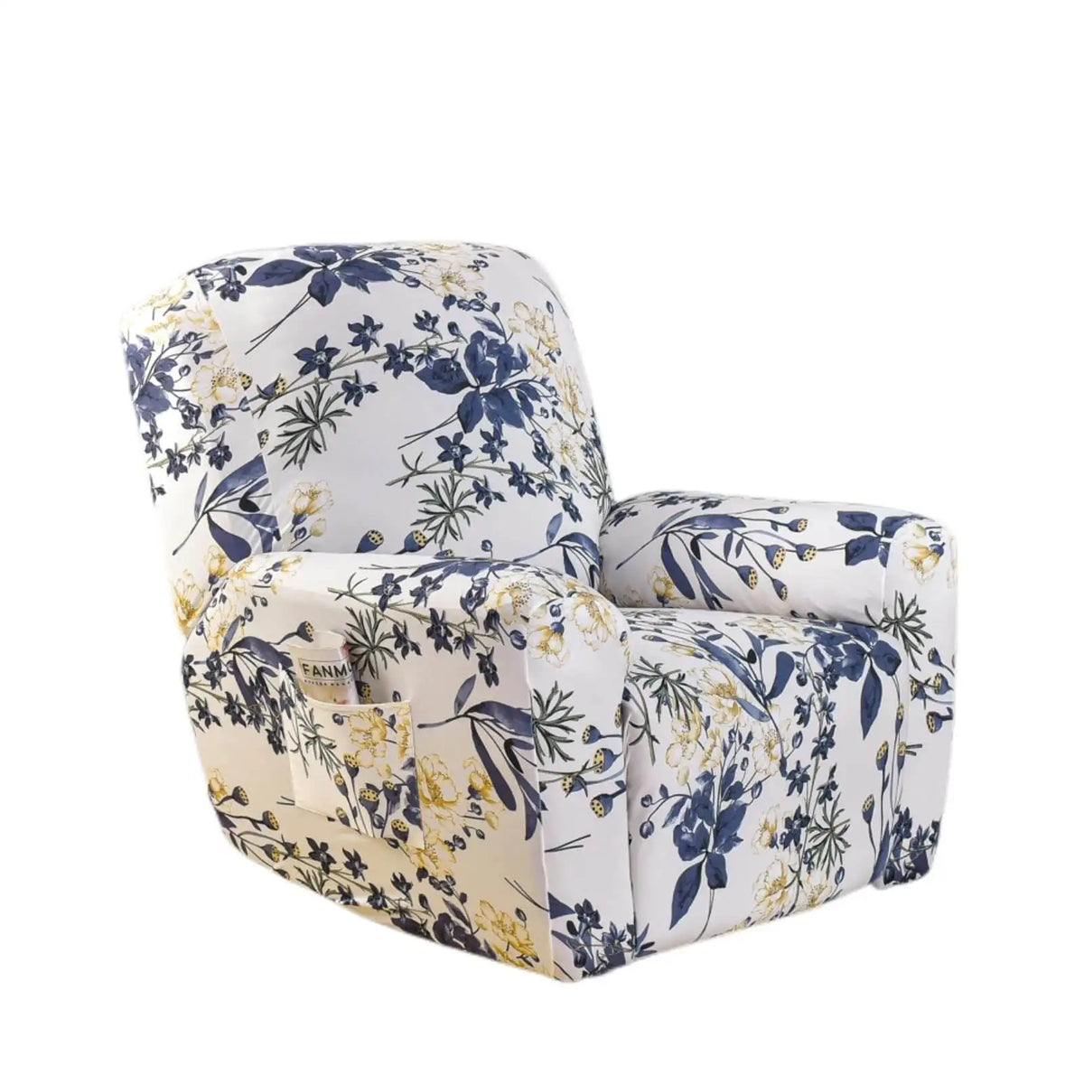 Unique Recliner Cover 4 Pieces Floral Printed Lazy Boy Chair Slip Cover Crfatop %sku%