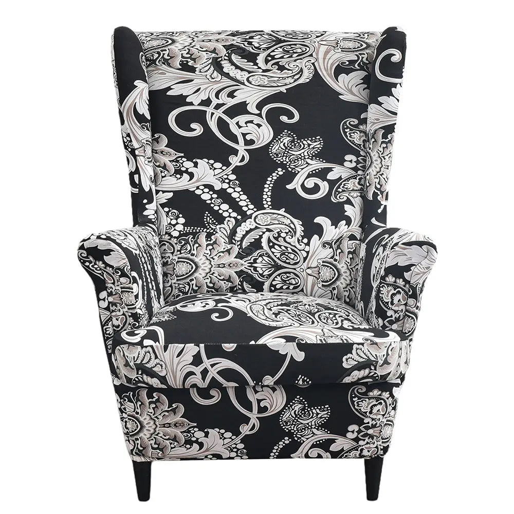 Wingback box cushion 2025 slipcover